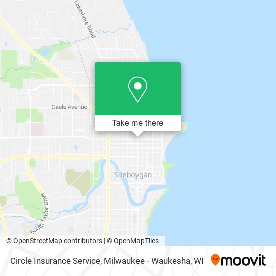 Mapa de Circle Insurance Service