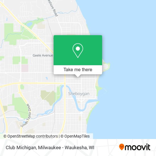 Club Michigan map