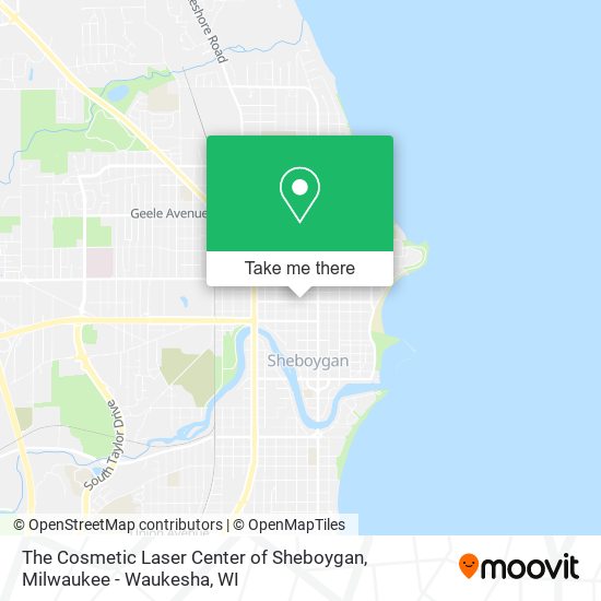 Mapa de The Cosmetic Laser Center of Sheboygan