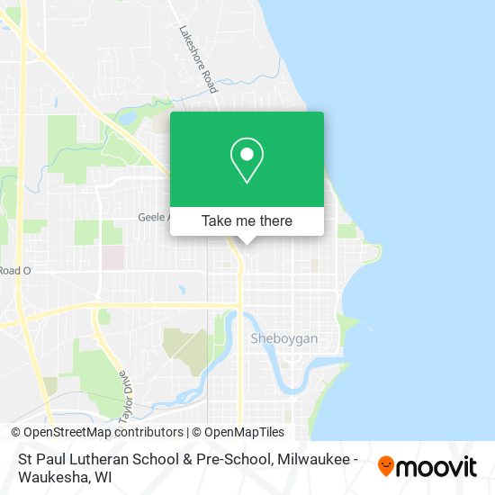 Mapa de St Paul Lutheran School & Pre-School