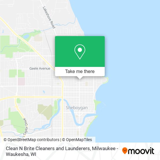 Clean N Brite Cleaners and Launderers map