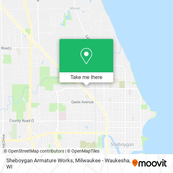 Sheboygan Armature Works map