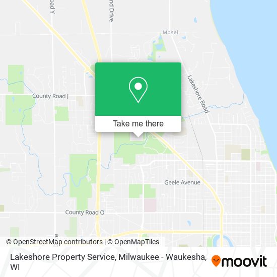 Lakeshore Property Service map