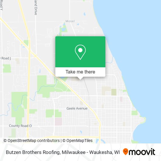 Butzen Brothers Roofing map