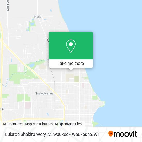 Mapa de Lularoe Shakira Wery