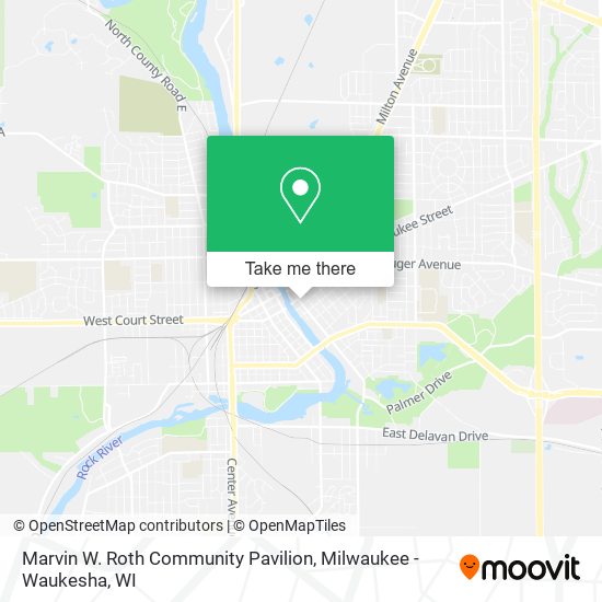 Mapa de Marvin W. Roth Community Pavilion