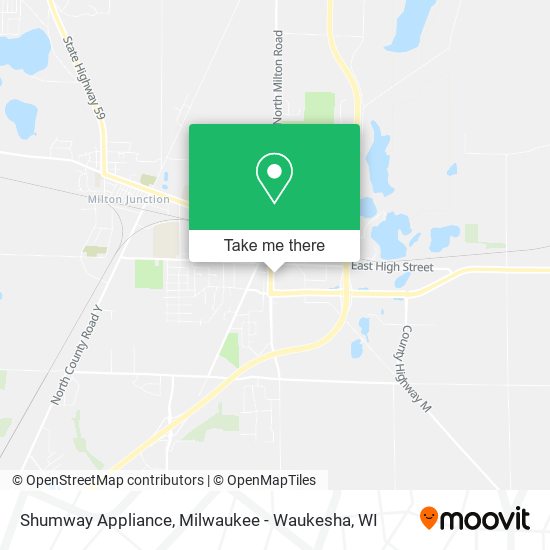 Shumway Appliance map
