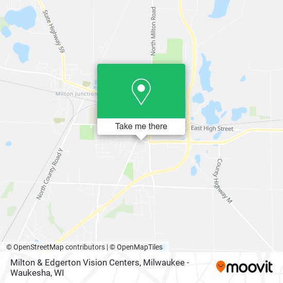 Mapa de Milton & Edgerton Vision Centers