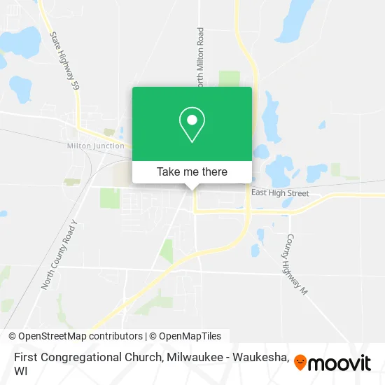 Mapa de First Congregational Church