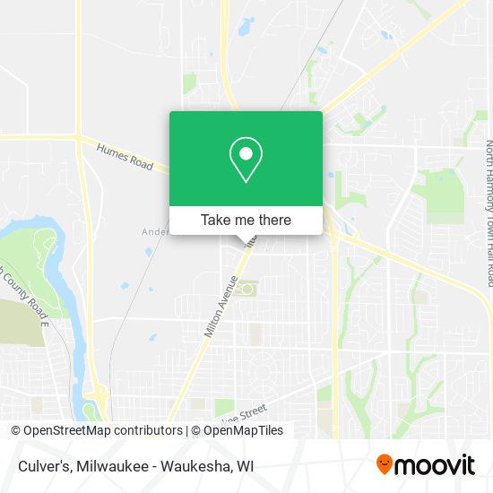 Culver's map