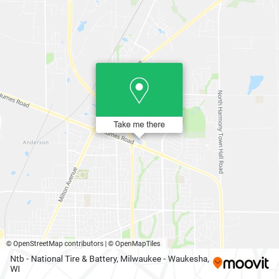 Ntb - National Tire & Battery map