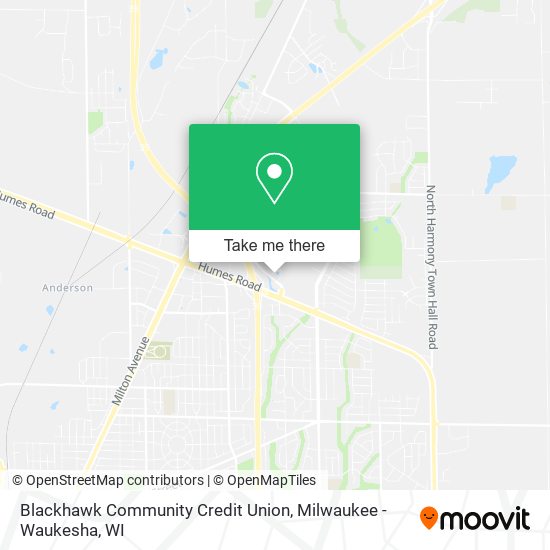 Mapa de Blackhawk Community Credit Union