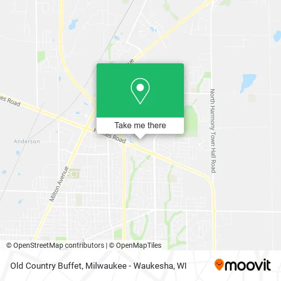 Mapa de Old Country Buffet