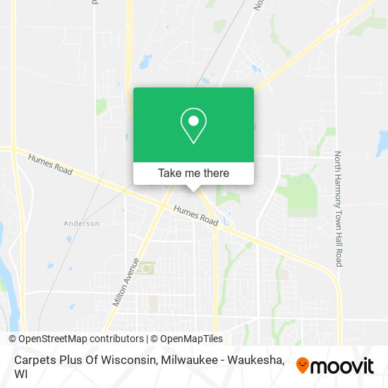 Mapa de Carpets Plus Of Wisconsin