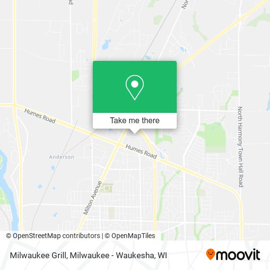 Mapa de Milwaukee Grill