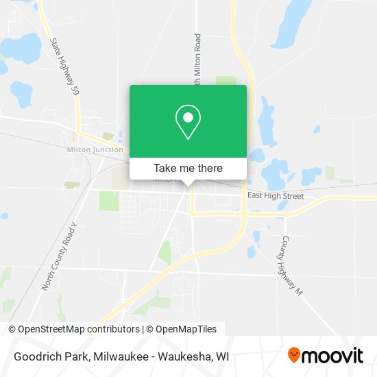 Mapa de Goodrich Park