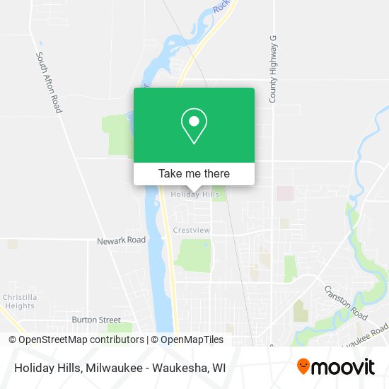 Mapa de Holiday Hills