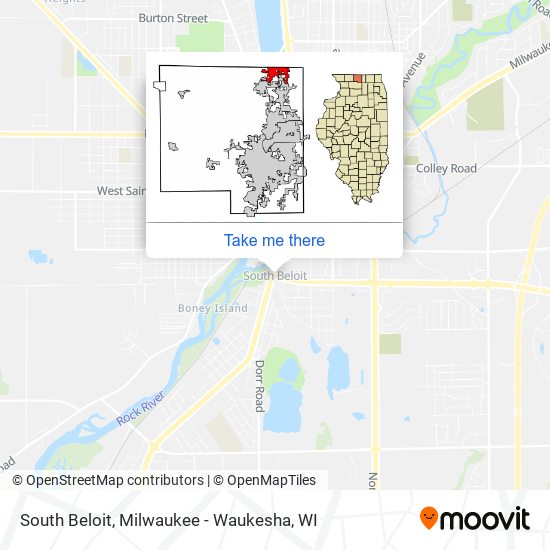 Mapa de South Beloit