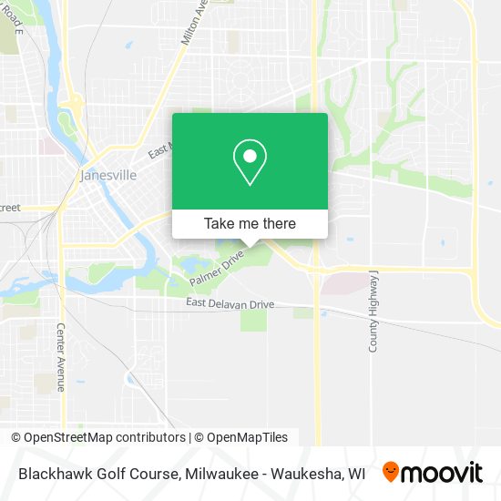 Mapa de Blackhawk Golf Course