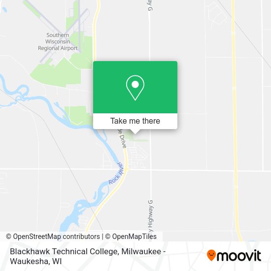 Blackhawk Technical College map