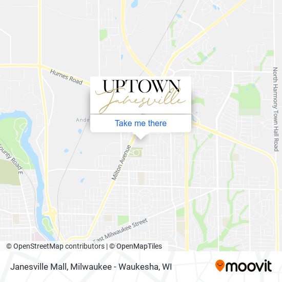Mapa de Janesville Mall