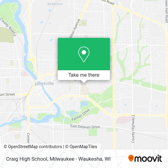 Craig High School map