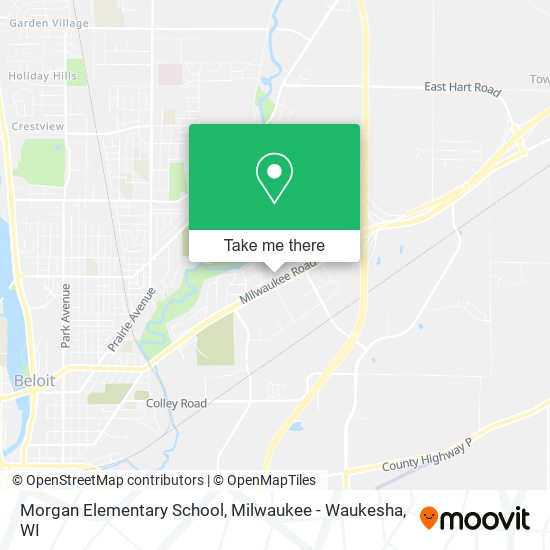 Mapa de Morgan Elementary School