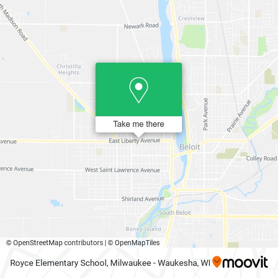 Mapa de Royce Elementary School