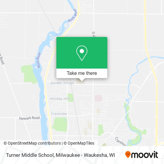 Turner Middle School map