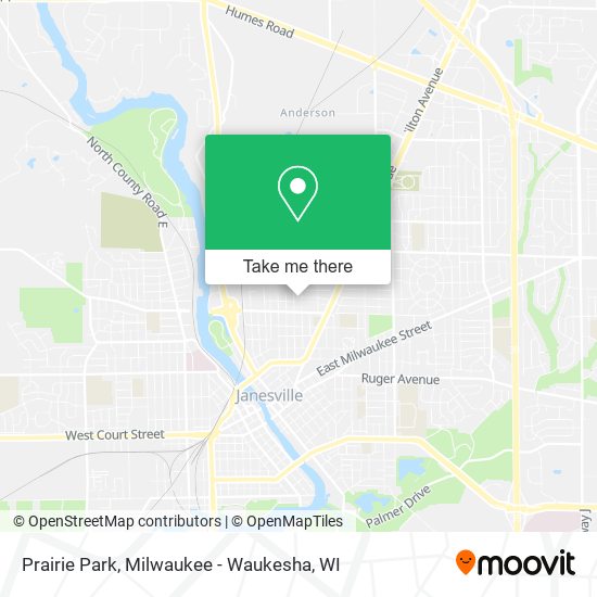 Prairie Park map