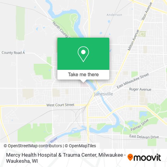Mapa de Mercy Health Hospital & Trauma Center
