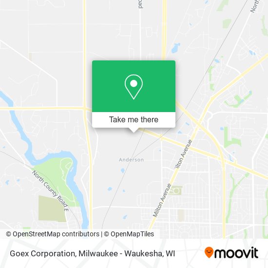 Goex Corporation map