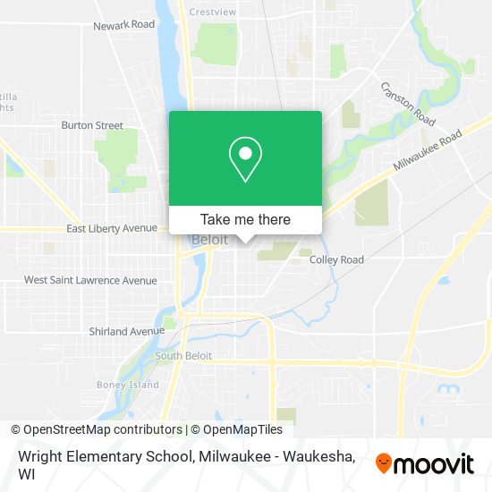 Mapa de Wright Elementary School