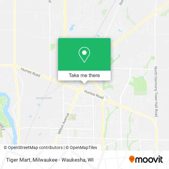Mapa de Tiger Mart