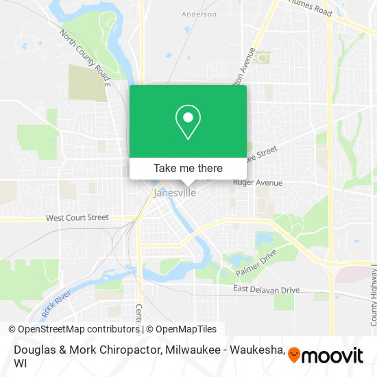 Douglas & Mork Chiropactor map