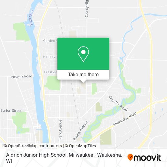 Mapa de Aldrich Junior High School