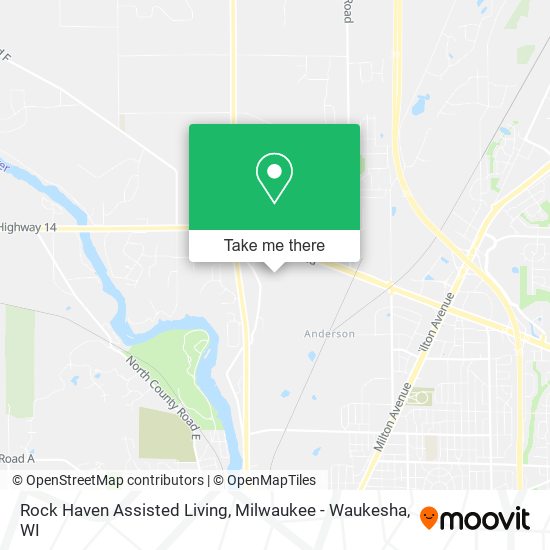 Rock Haven Assisted Living map