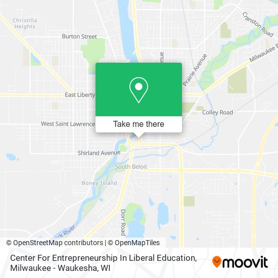 Mapa de Center For Entrepreneurship In Liberal Education