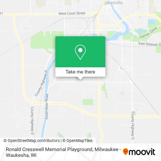 Ronald Cresswell Memorial Playground map