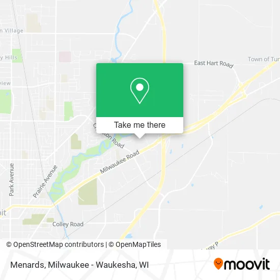 Menards map