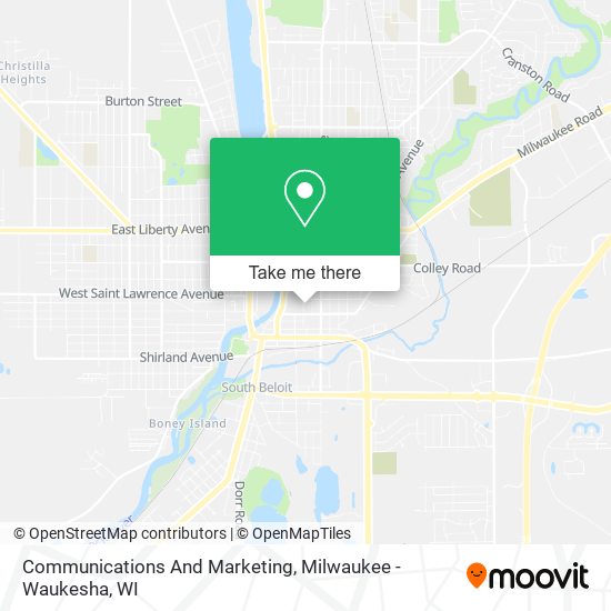 Mapa de Communications And Marketing