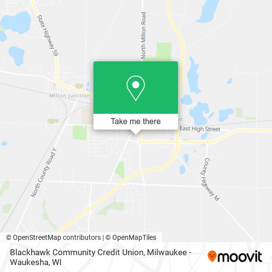 Blackhawk Community Credit Union map