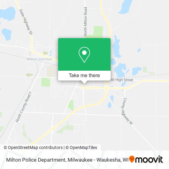 Mapa de Milton Police Department