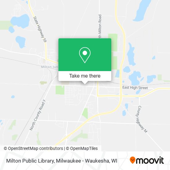 Mapa de Milton Public Library