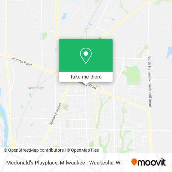 Mcdonald's Playplace map