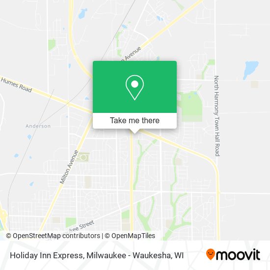 Holiday Inn Express map