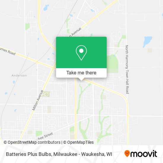 Batteries Plus Bulbs map