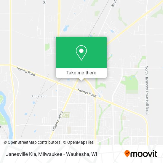 Mapa de Janesville Kia