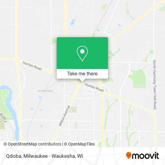 Qdoba map