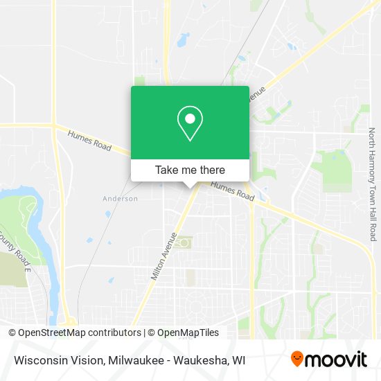 Mapa de Wisconsin Vision